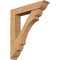 Ekena Millwork Olympic Traditional Smooth Bracket w/ Offset Brace, Western Red Cedar, 7 1/2"W x 38"D x 44"H BKT0806X38X44OLY01SWR - alternate 1